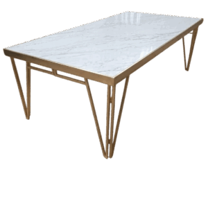 Mesa Herreria Cubierta Marmolizada PVC 2.40X 1.20Mts